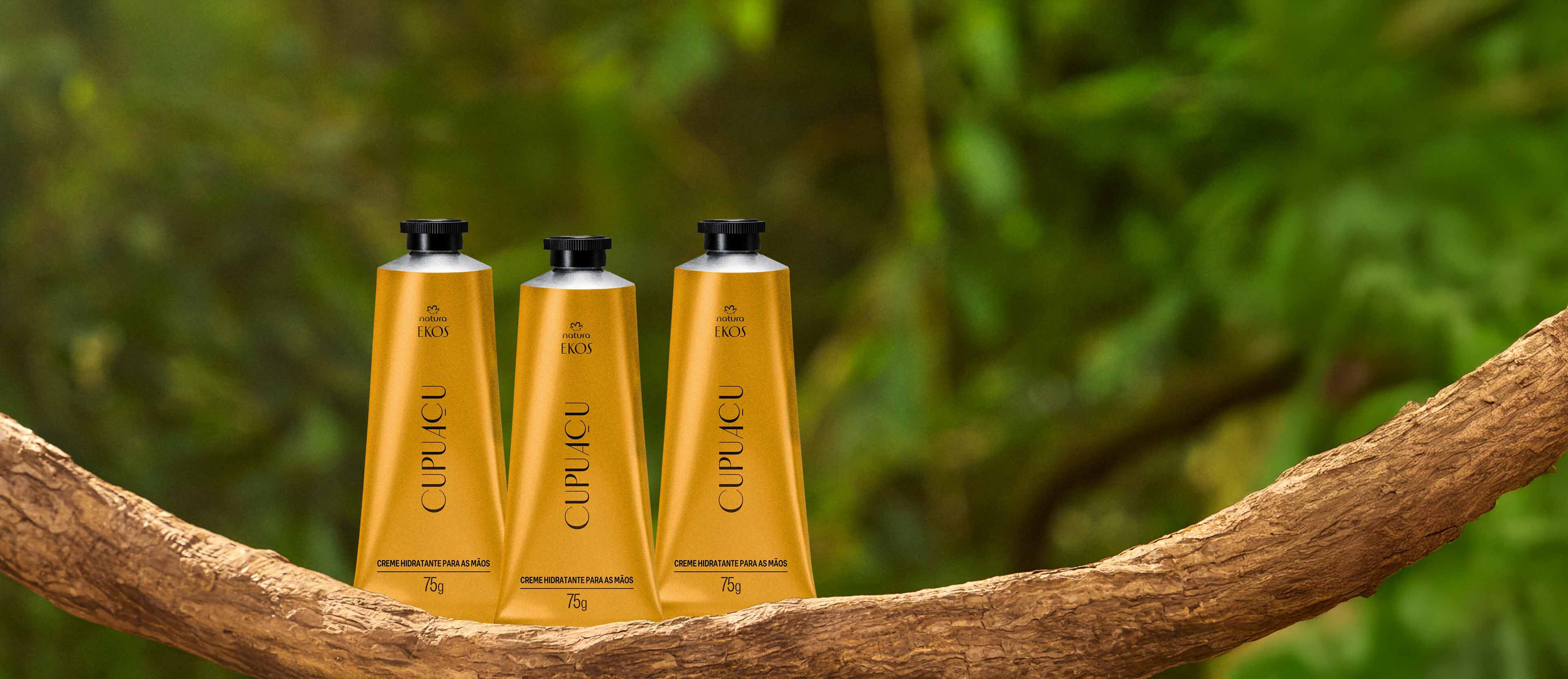 Kit Creme Hidratante para as Mãos Ekos Cupuaçu (3 unidades)