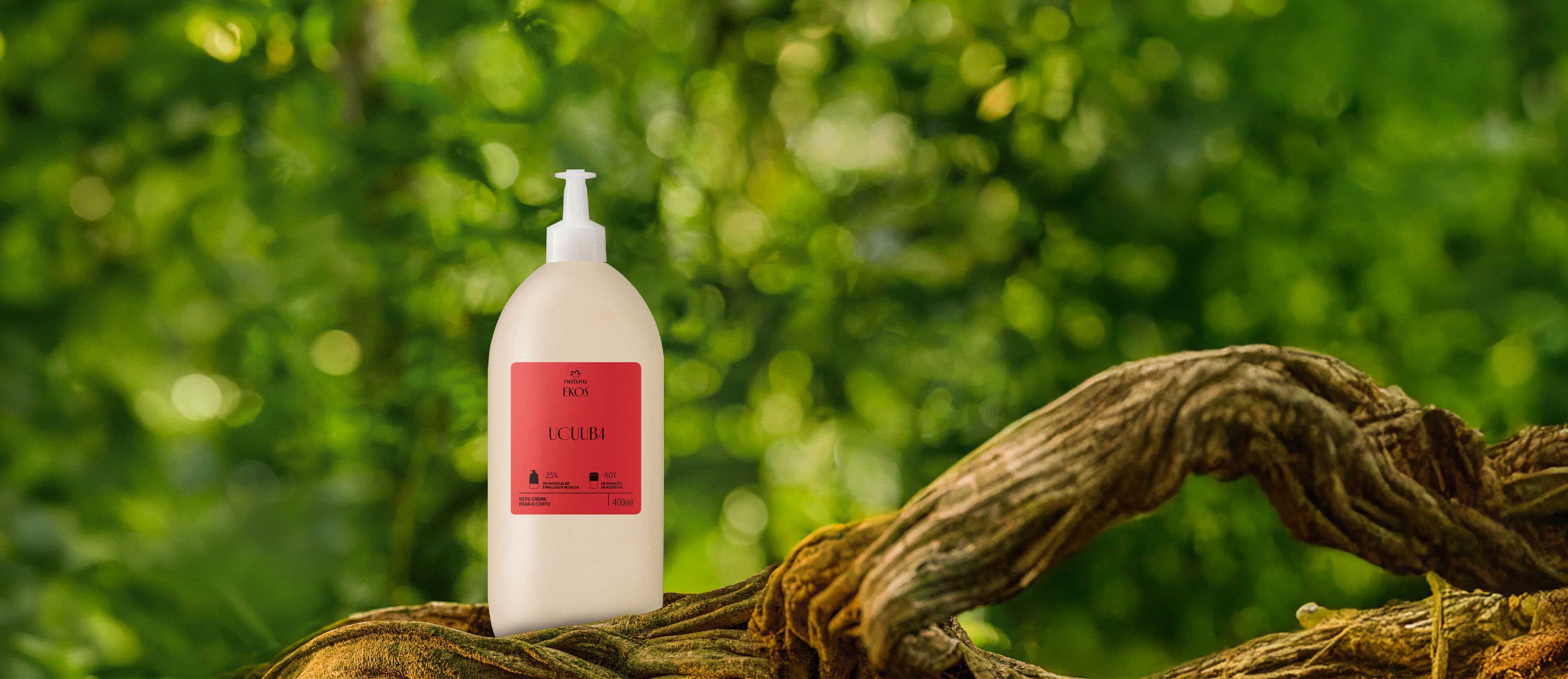Refil Creme Desodorante Hidratante para o Corpo Ekos Ucuuba