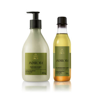 Kit Ekos Andiroba Creme e Óleo Trifásico para o Corpo
  