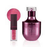 Kit Una Artisan Deo Parfum e Gloss Labial Hidratação Ativa