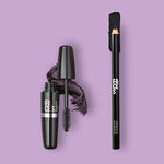 Kit Faces Lápis para Olhos Preto e Supermáscara Tint para Cílios (2 produtos)