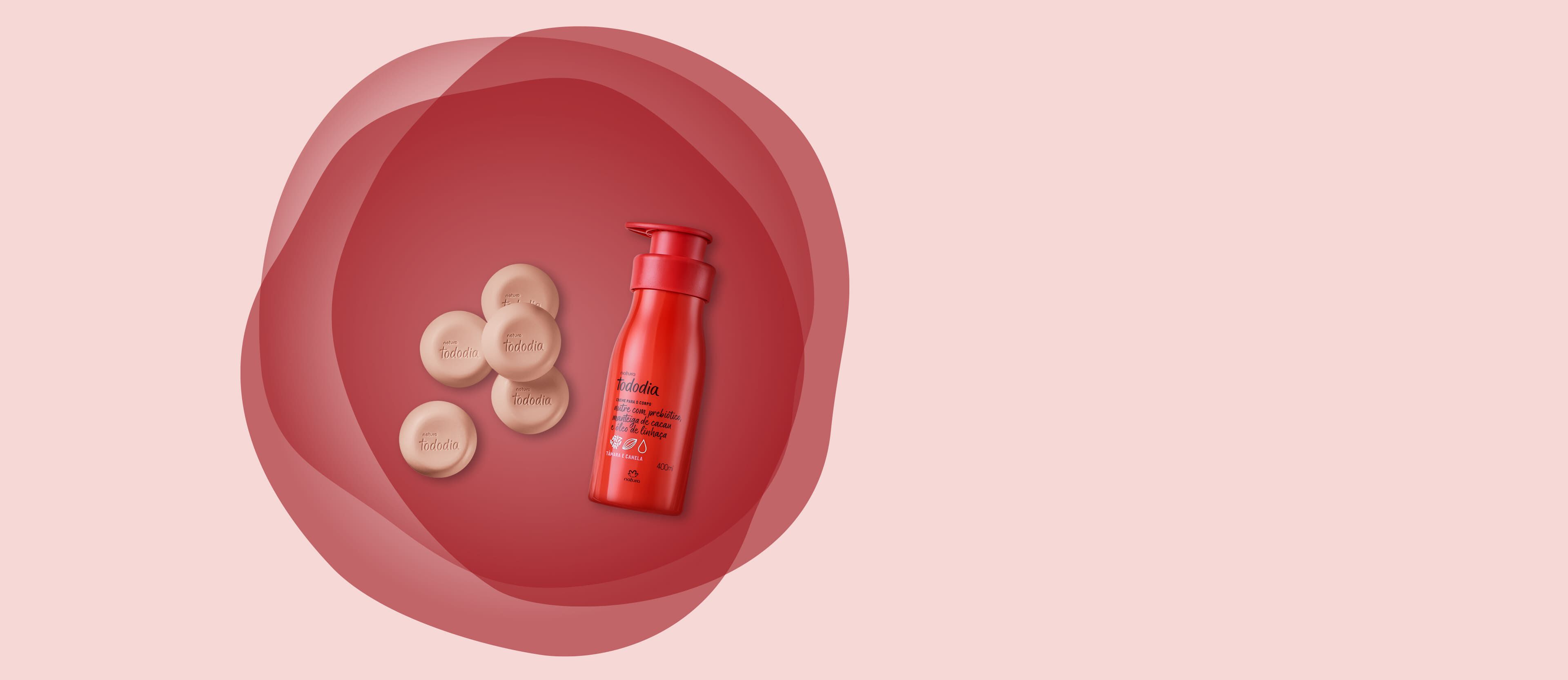 Kit Tododia Tâmara e Canela com Sabonete e Hidratante (2 produtos)