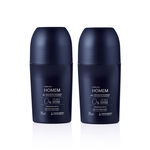 Kit Natura Homem Desodorante Roll-on Zero Alumínio (2 unidades)