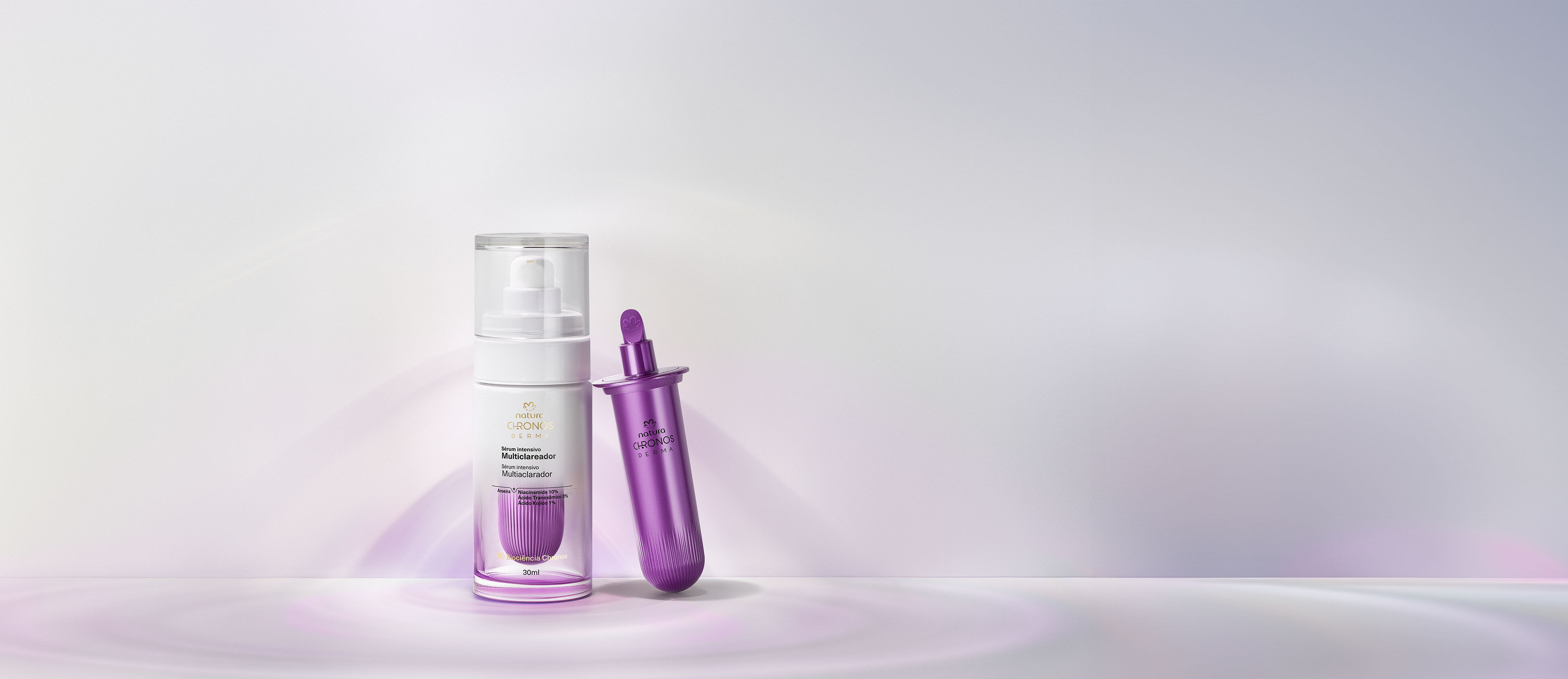 Kit Sérum Multiclareador com Refil Chronos Derma