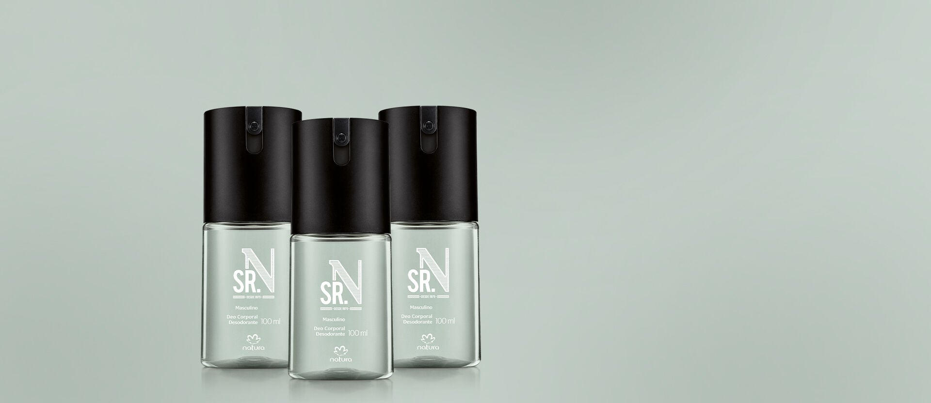 Kit Desodorante Corporal Masculino Sr. N (3 produtos)