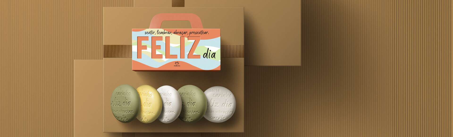 Presente Natura Tododia Sabonetes em Barra Sortido