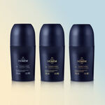 Kit Desodorantes Antitranspirantes Roll-On Natura Homem (3 produtos)