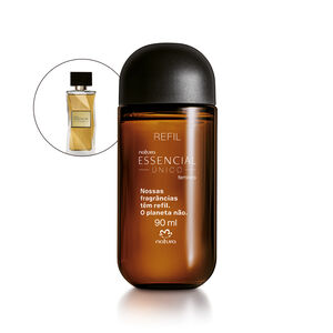 Refil Desodorante Perfume Essencial Único Feminino 90 ml