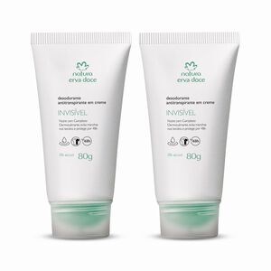 Kit Desodorante Antitranspirante em Creme Erva Doce (2 unidades)