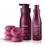 Kit Creme, Body Splash e Sabonete Tododia Cereja Negra e Praliné