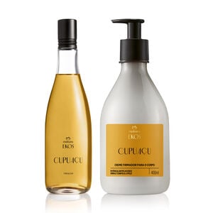 Kit Creme Corporal e Frescor Ekos Cupuaçu