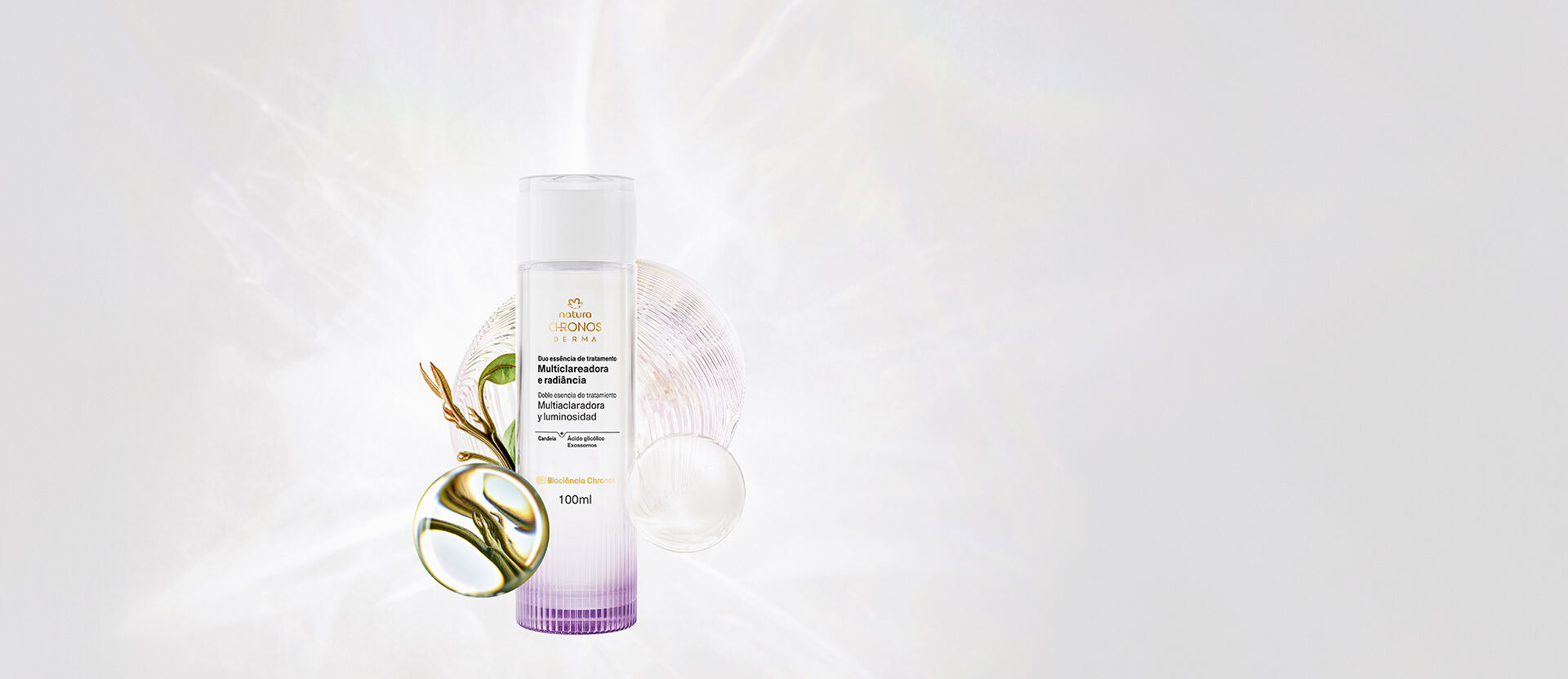 Duo Essência Multiclareadora de Manchas e Radiância Chronos