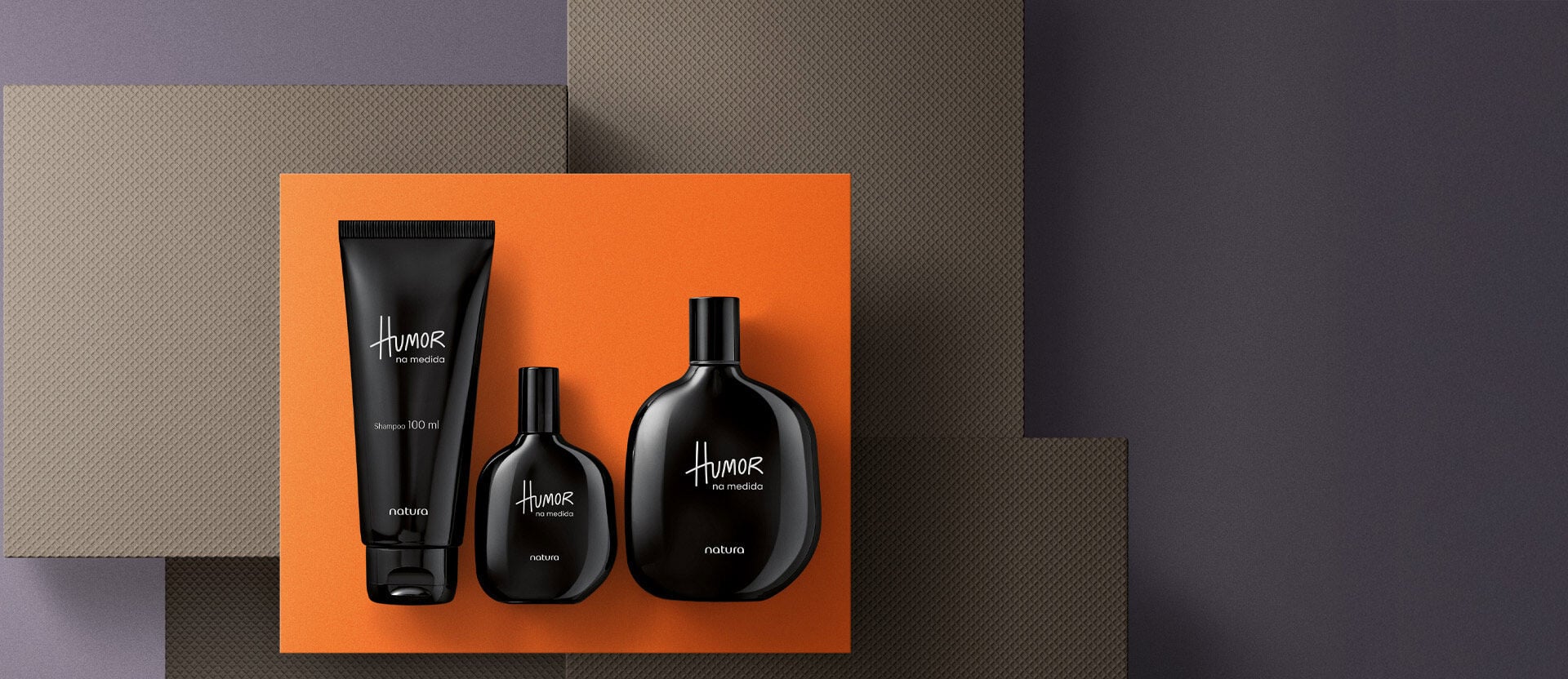 Presente Natura Humor na Medida (3 produtos)