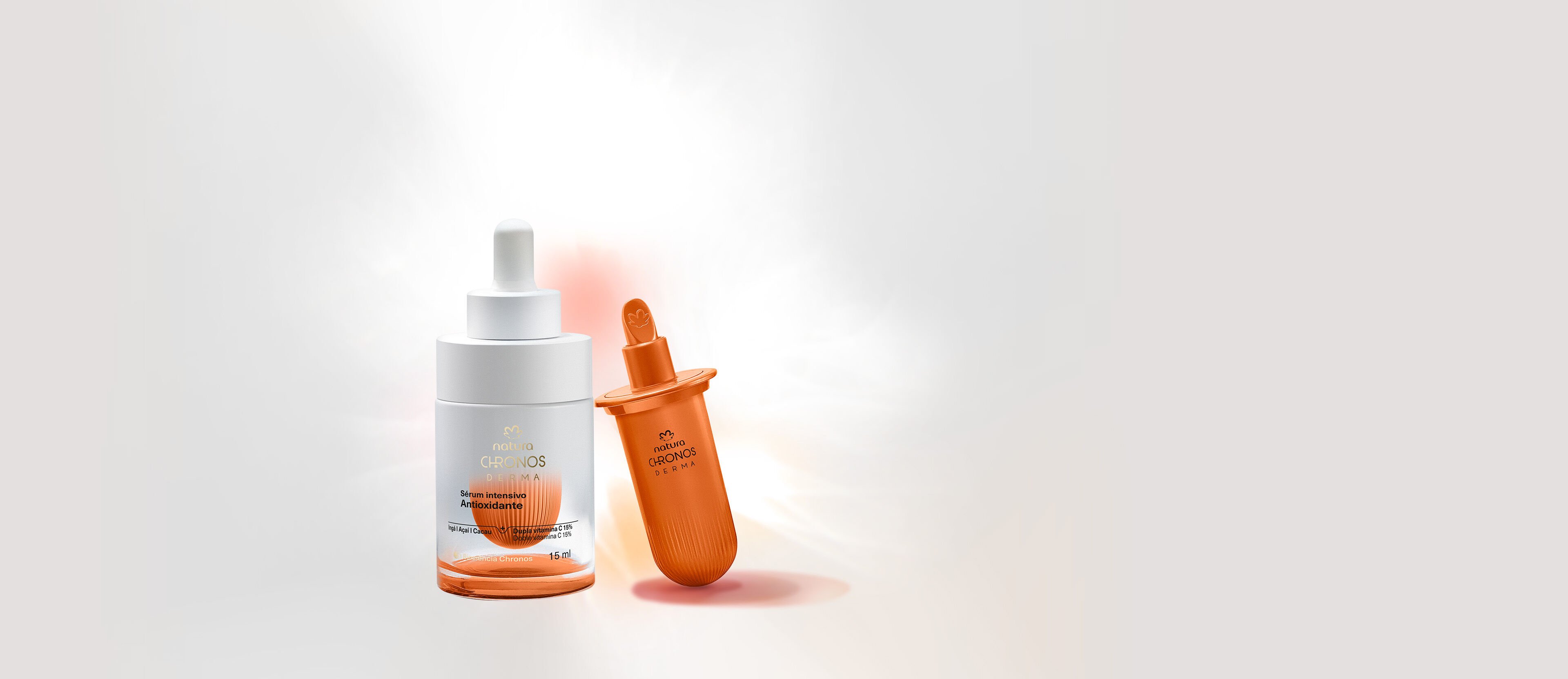 Kit Sérum Antioxidante com Refil Chronos Derma