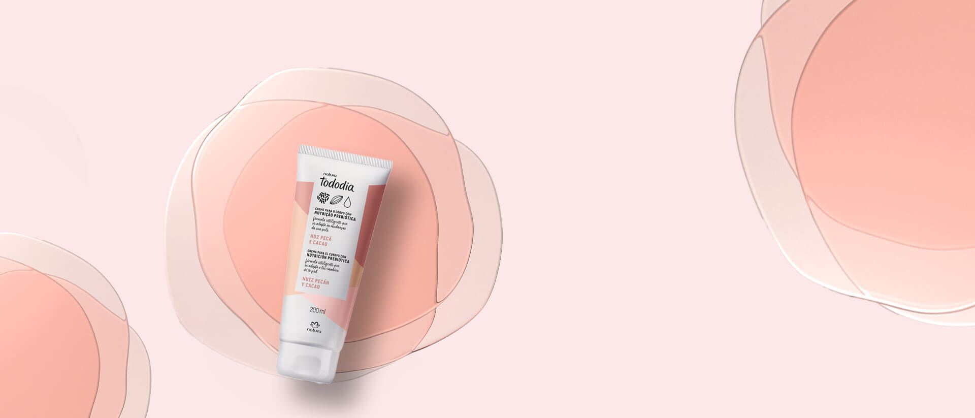 Creme Desodorante Nutritivo para o Corpo Tododia Noz Pecã e Cacau