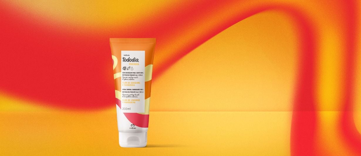 Creme Energizante Corporal 2 em 1 Tododia Energia