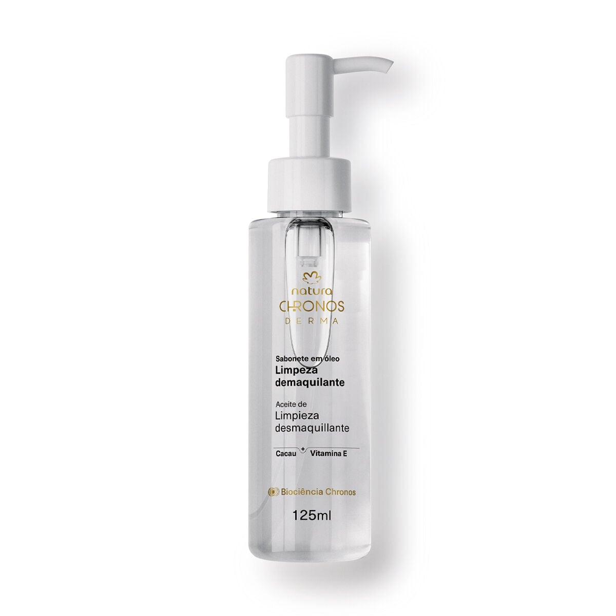 Sabonete em Óleo Limpeza Demaquilante Chronos Derma 125 Ml