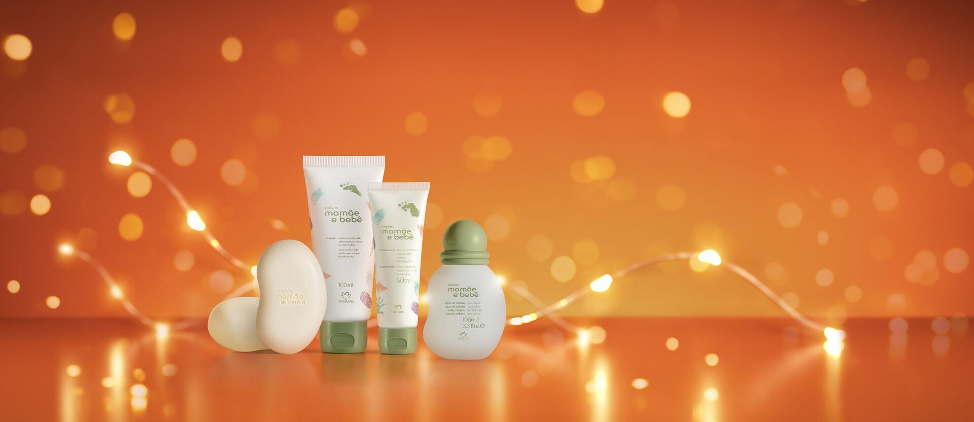 Presente Natura Mamãe e Bebê Clássico (4 produtos)