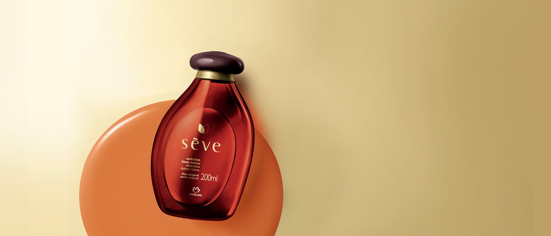 Óleo Desodorante Corporal Sève Amêndoas Doces Intensa