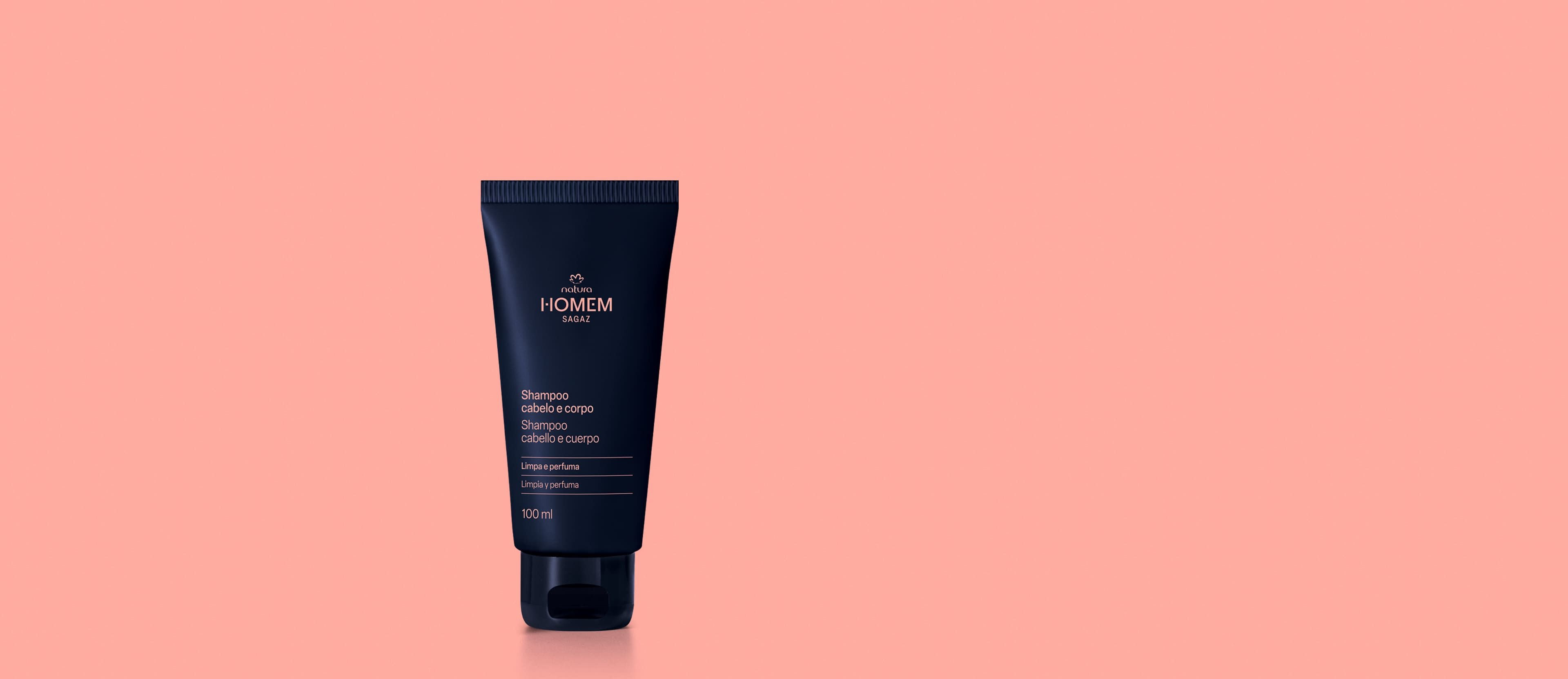 Shampoo Cabelo e Corpo Natura Homem Sagaz