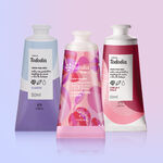 Kit Creme para as Mãos Tododia Flor de Pêssego e Jasmim + Algodão + Cereja e Avelã (3 produtos)