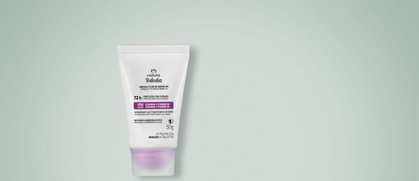 Desodorante Antitranspirante em Creme Tododia Ameixa e Flor de Baunilha