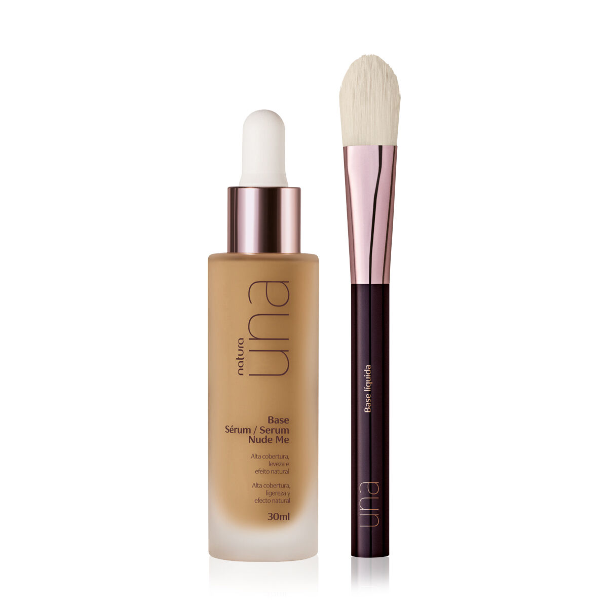 Kit Base Sérum Una com Pincel