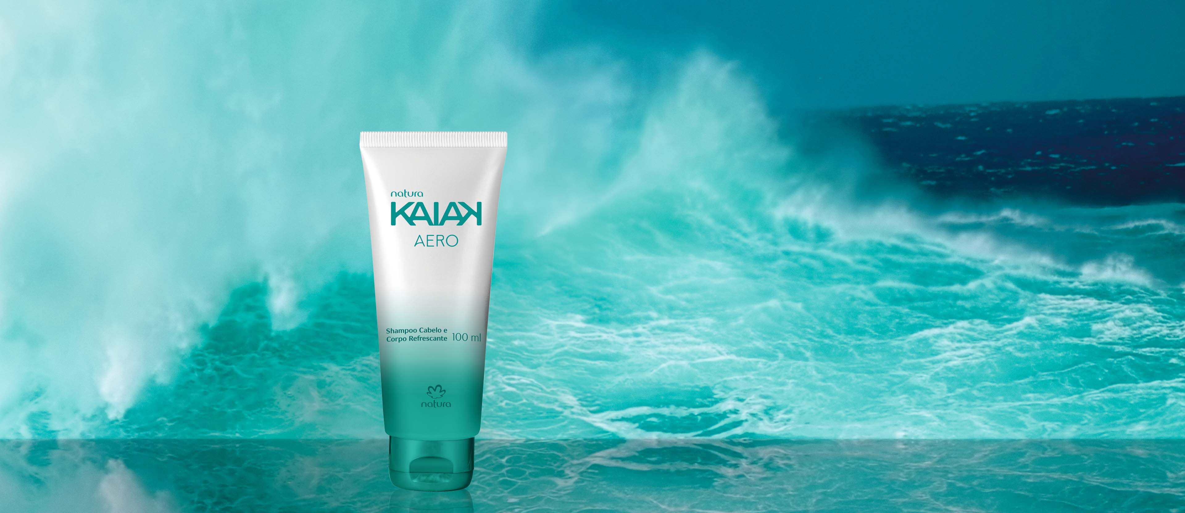 Shampoo Cabelo e Corpo Kaiak Aero