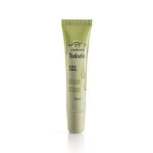 Gloss labial 10ml Tododia Pistache em Creme Creme
  