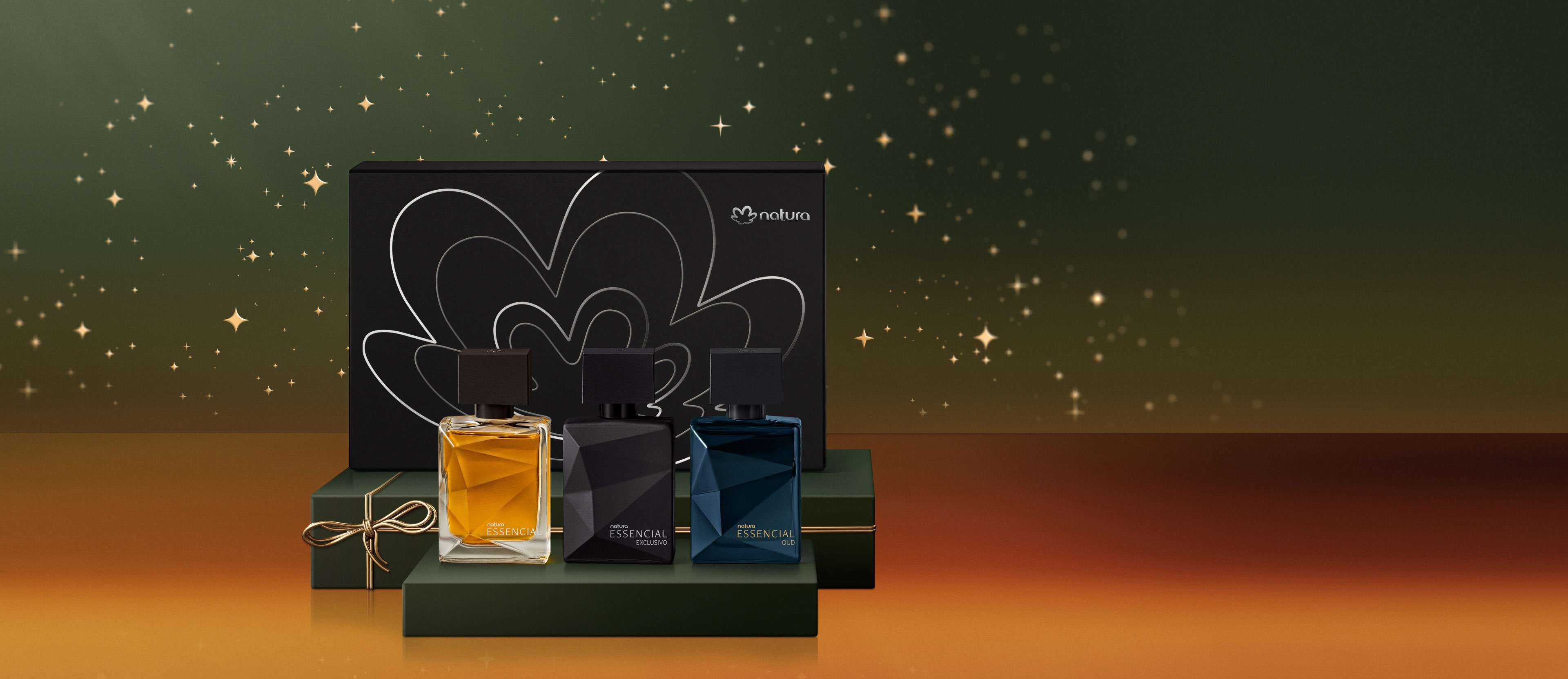 Presente Natura Essencial Masculino Miniaturas (3 unidades)