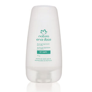 Álcool Gel Antisséptico para as Mãos Erva Doce 70 INPM 45g