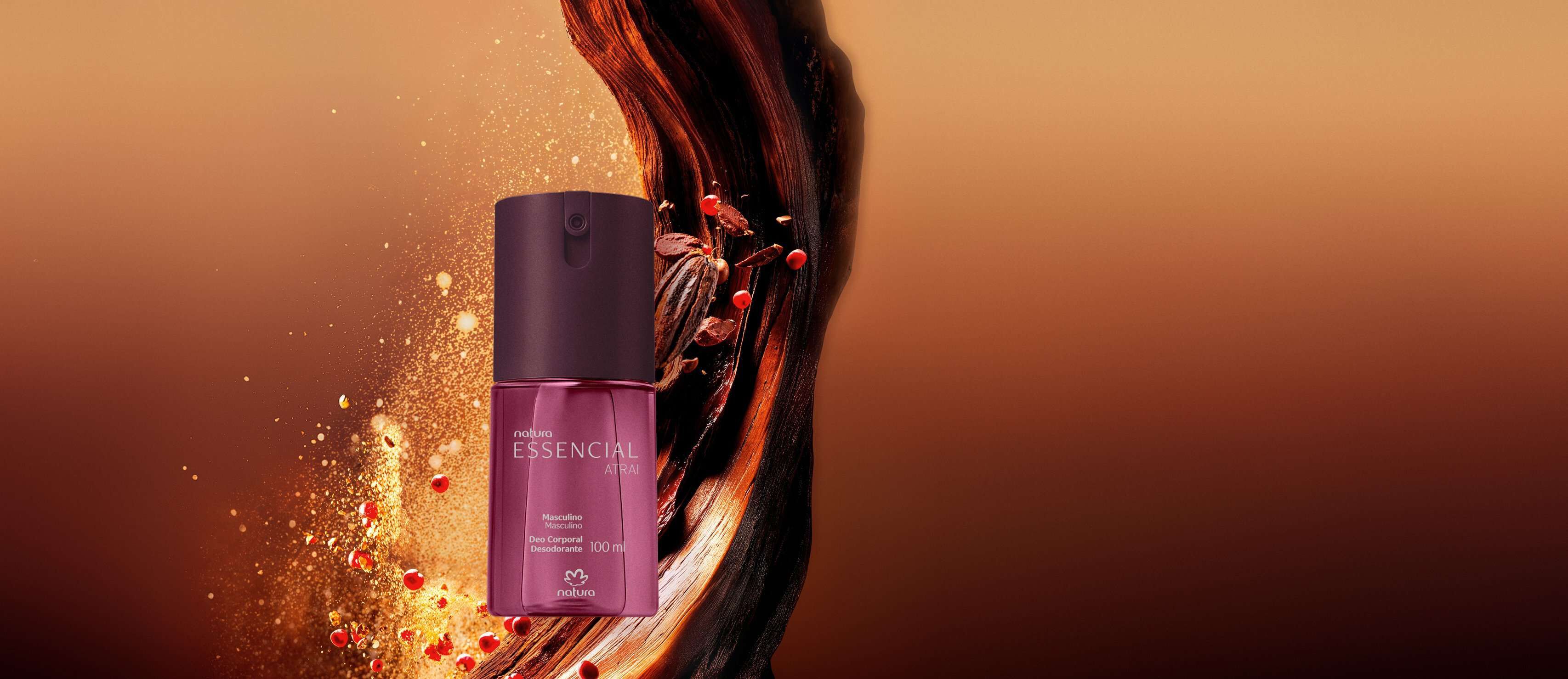 Desodorante Corporal Essencial Atrai Masculino