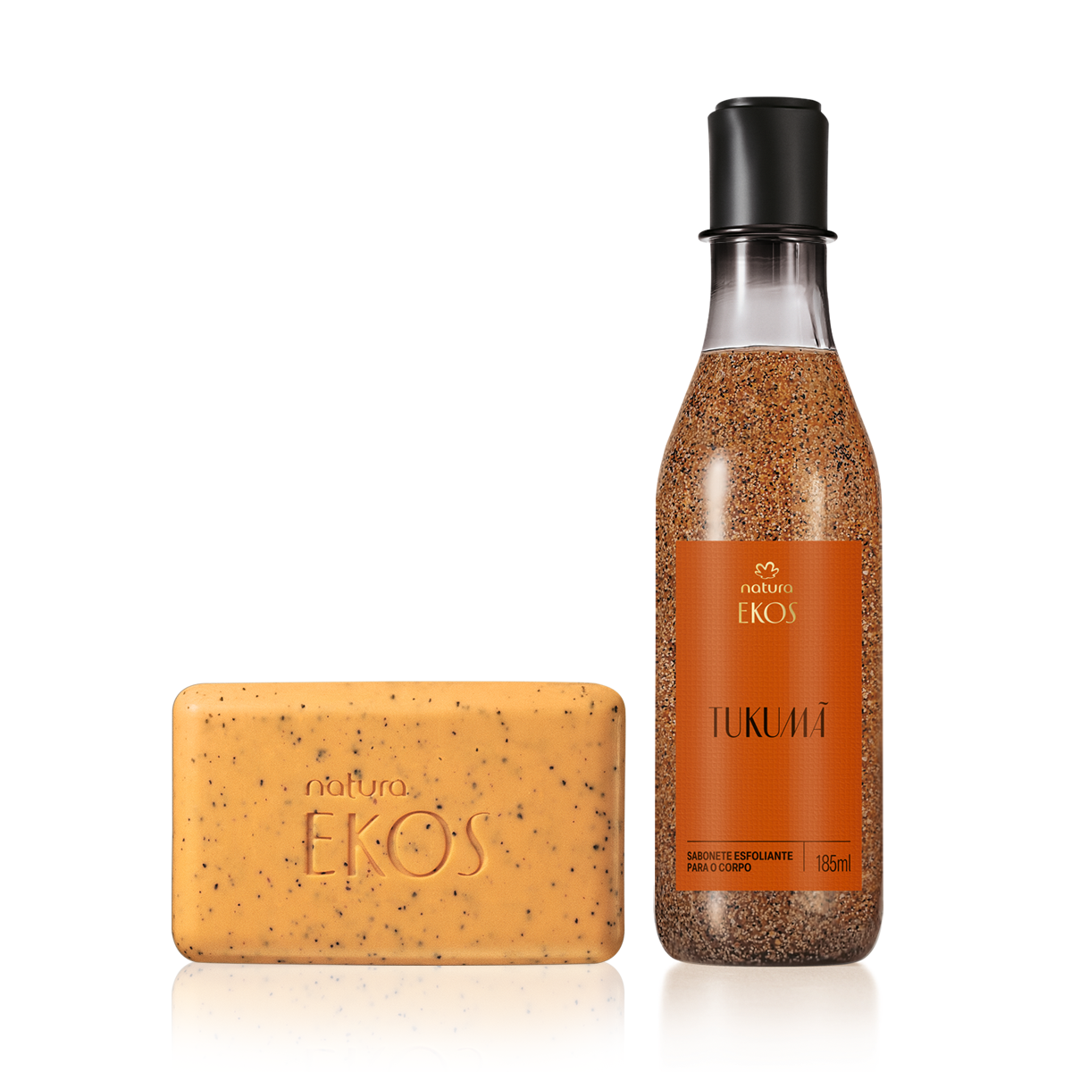 Kit Sabonete Líquido e em Barra Natura Ekos Tukumã (2 produtos)