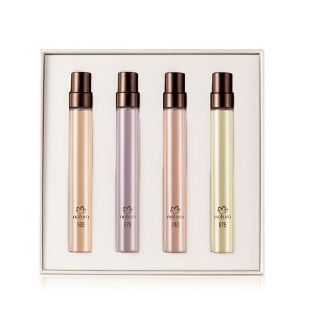 Coleção Eau de Parfum Natura 4 unidades 10 ml