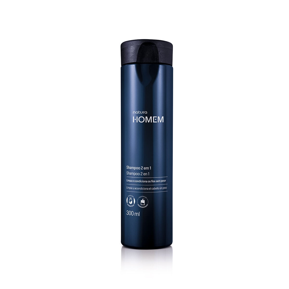 Shampoo 2 em 1 Natura Homem 300 Ml