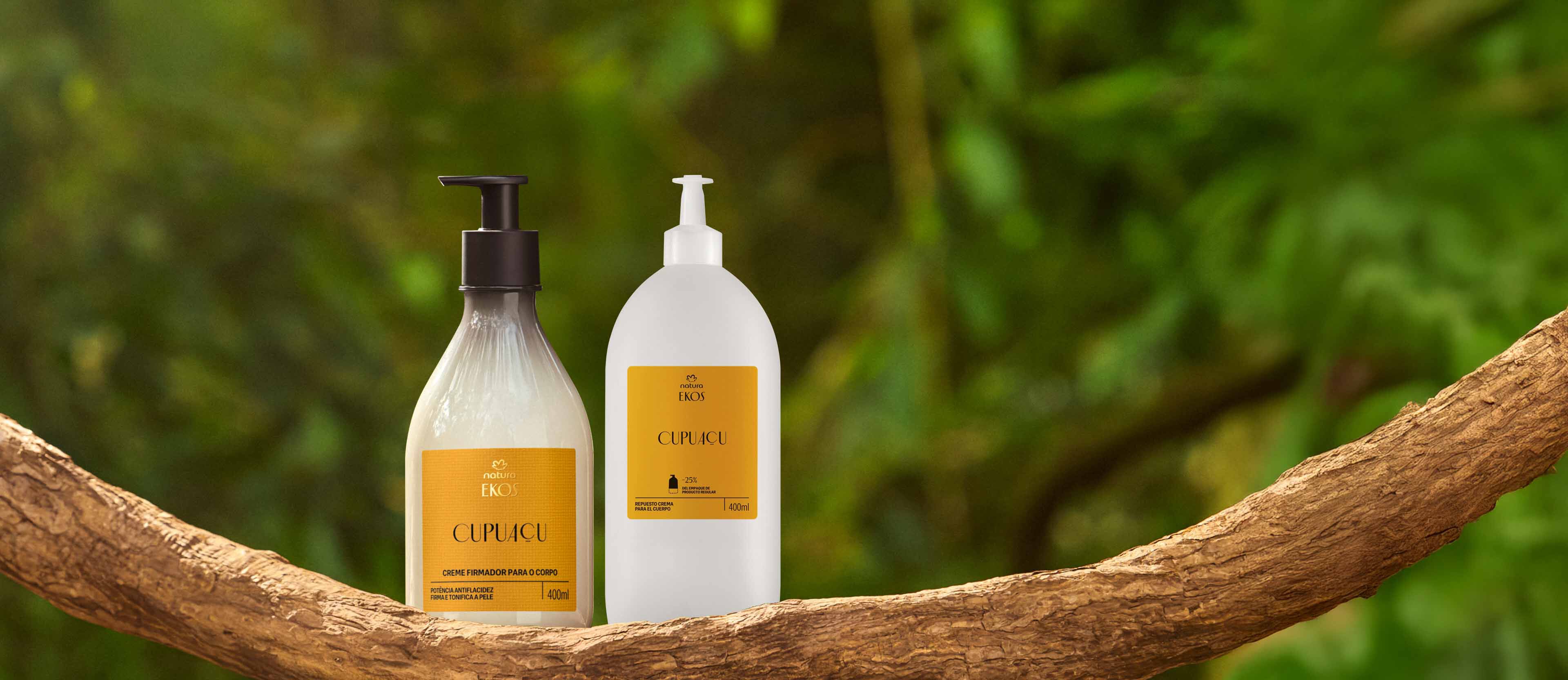 Kit Creme Hidratante para o Corpo Ekos Cupuaçu com Refil