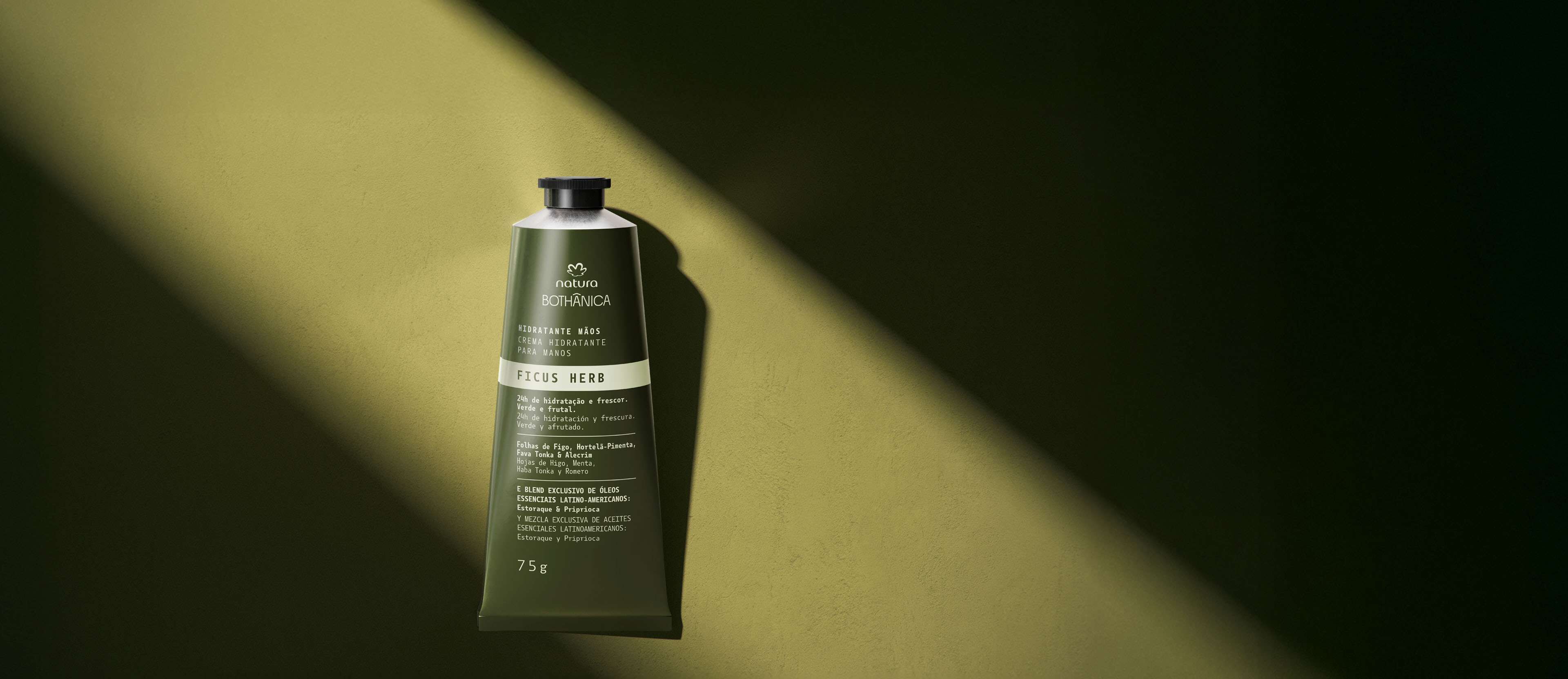 Hidratante para Mãos Natura Bothânica Ficus Herb