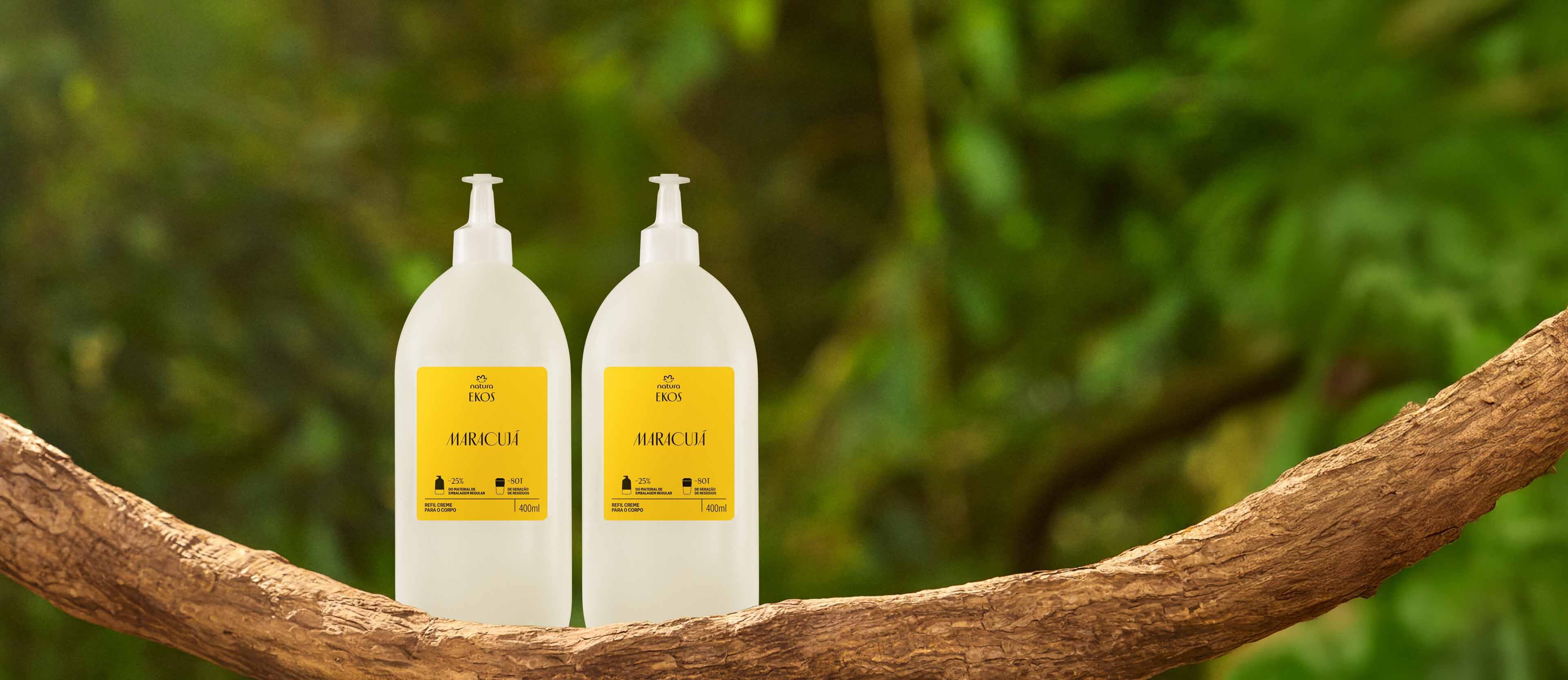 Kit Creme Desodorante Hidratante para o Corpo Ekos Maracujá