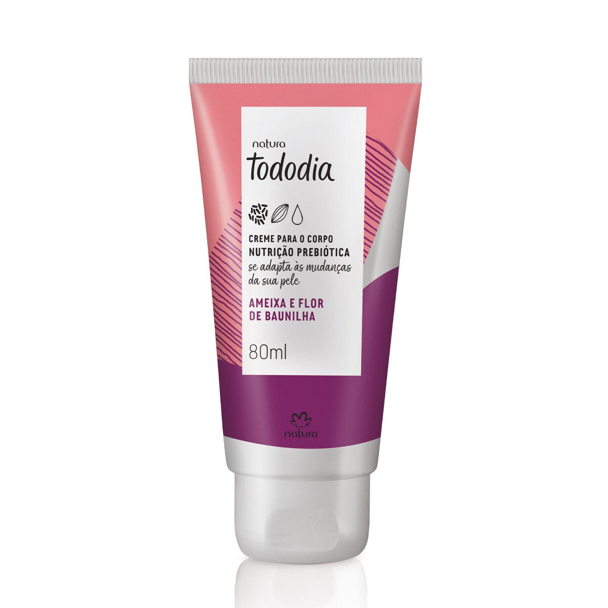 Creme Desodorante Nutritivo para O Corpo Tododia Ameixa e Flor de Baunilha