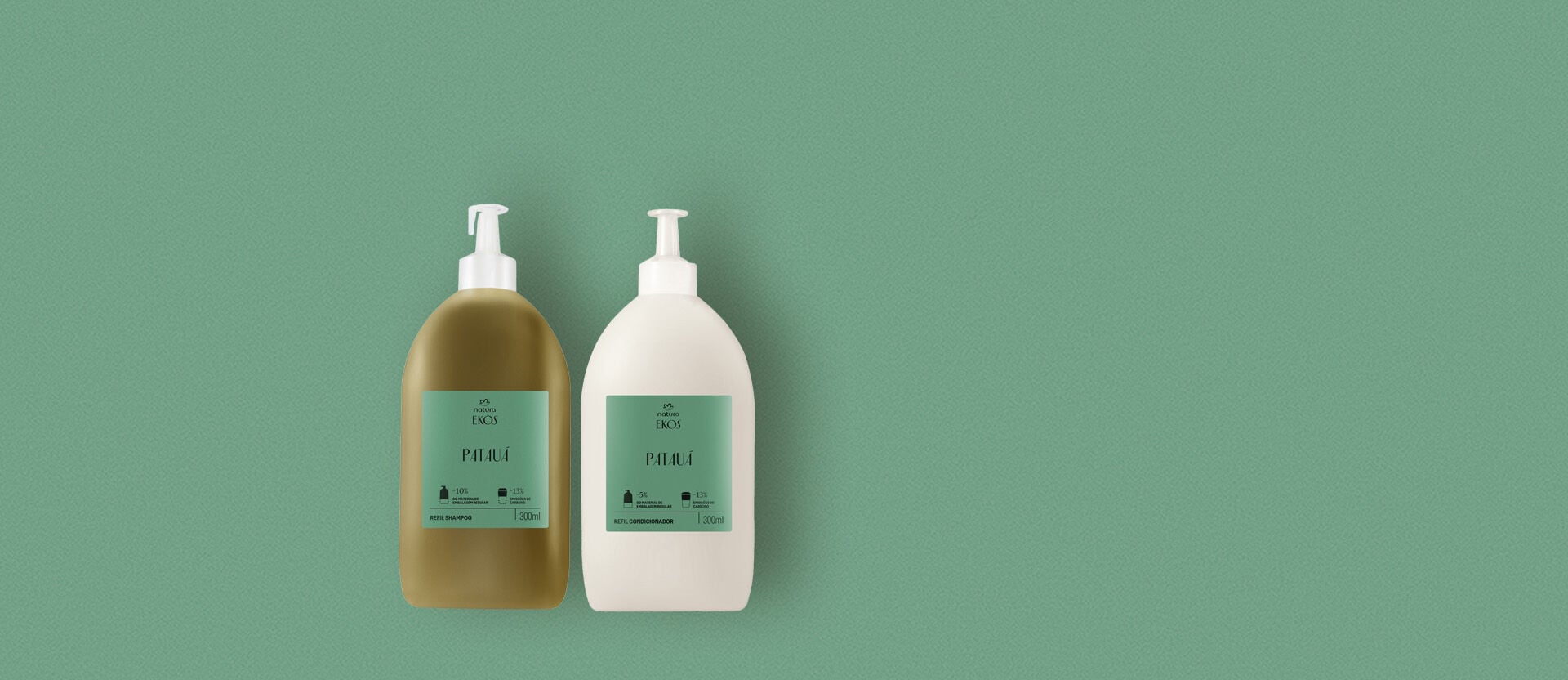 Kit Ekos Refil Shampoo e Condicionador Patauá (2 produtos)