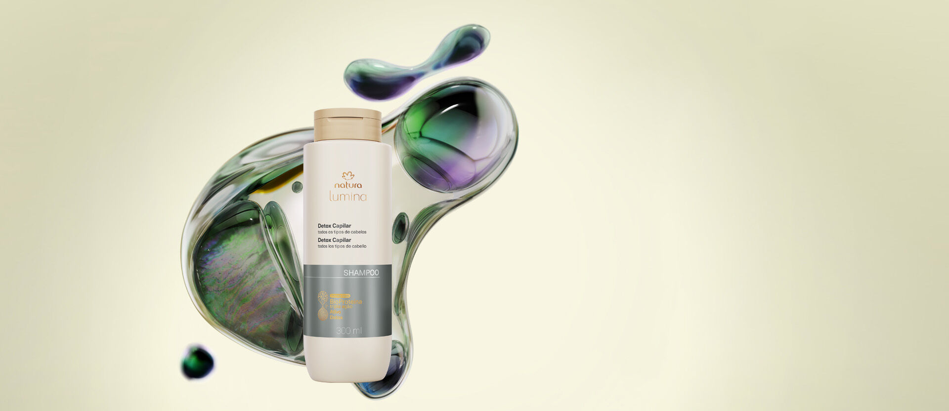 Shampoo Antirresíduos para Detox Capilar