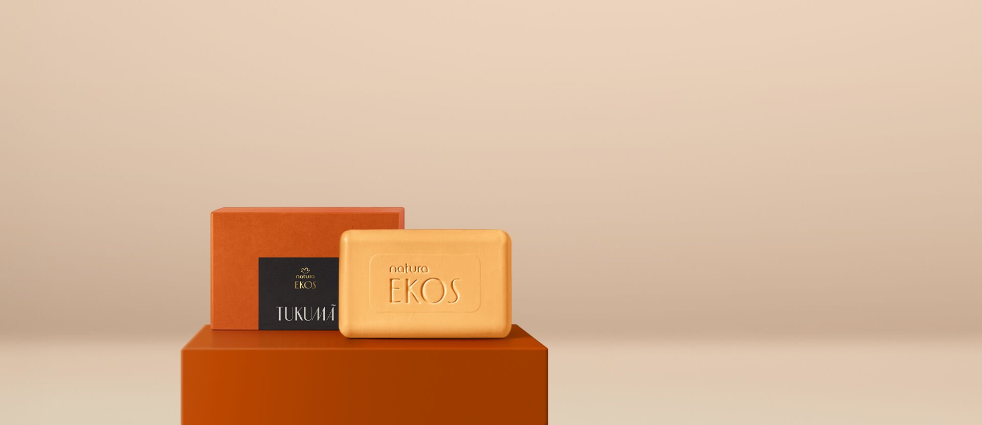 Sabonete em Barra Puro Vegetal Ekos Tukumã