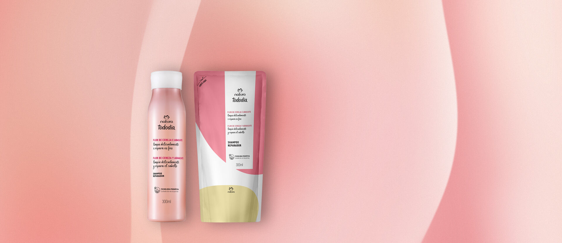 Kit Shampoo Reparador Tododia + Refil (2 produtos)