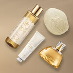 Kit Eau de Parfum, Óleo Corporal, Creme para Mãos e Sabonete Natura Aura Alba (4 produtos)