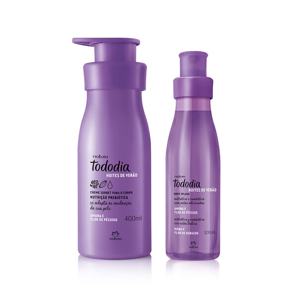 Kit Tododia Amora e Flor de Pêssego (2 produtos)