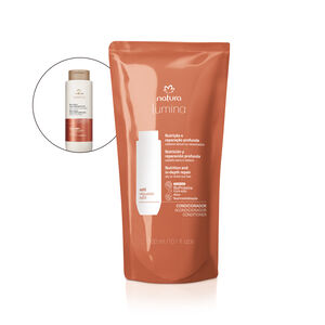 Refil Condicionador Polinutrição para Cabelos Secos ou Ressecados Lumina