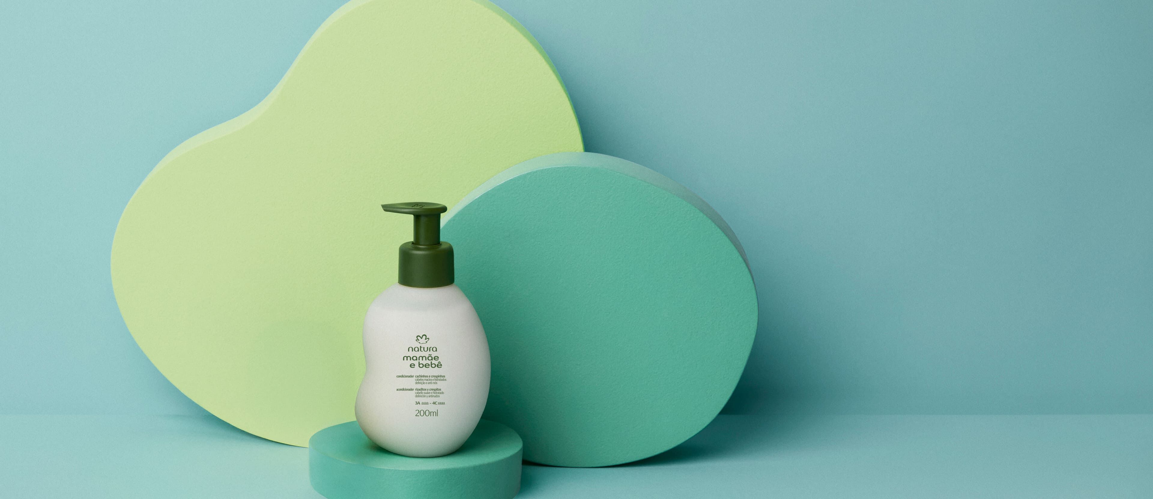 Condicionador Mamãe e Bebê Cachinhos e Crespinhos