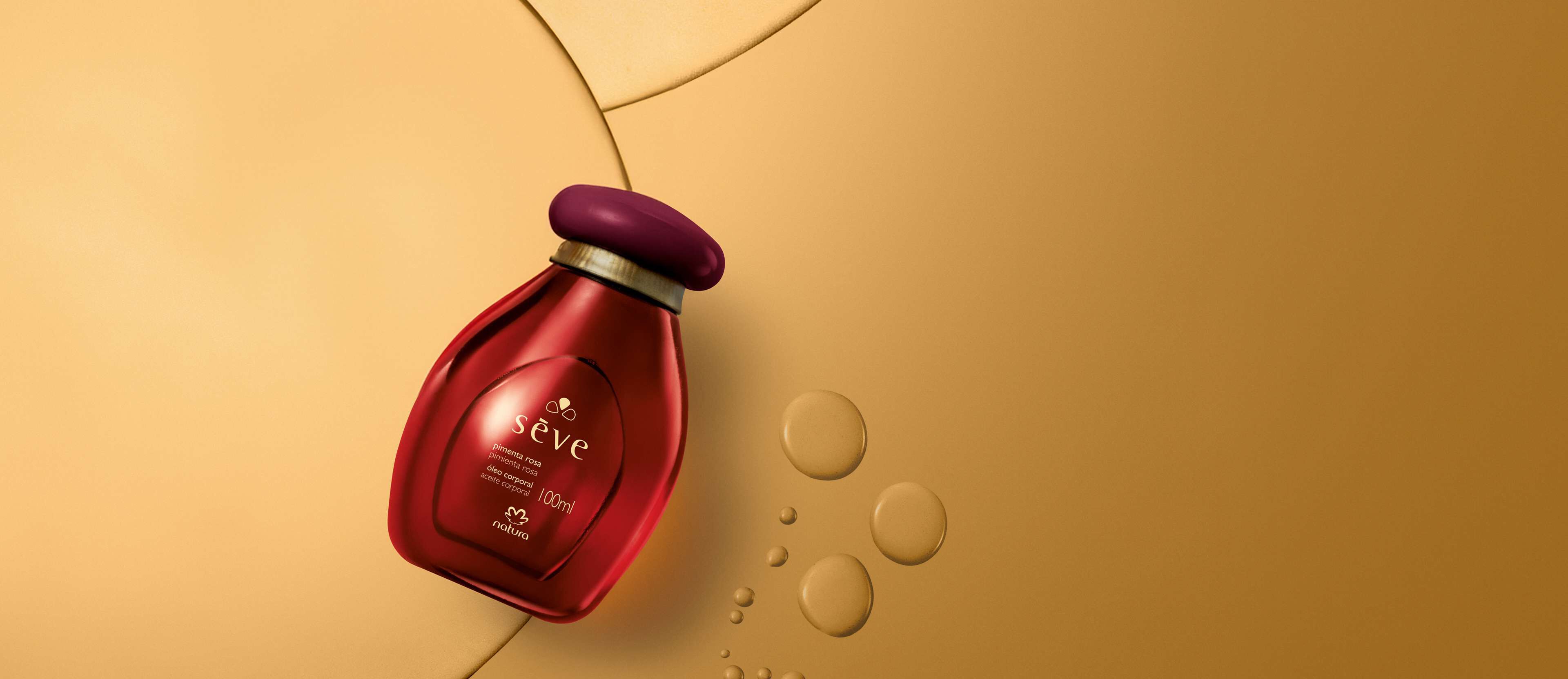 Óleo Desodorante Corporal Sève Pimenta Rosa