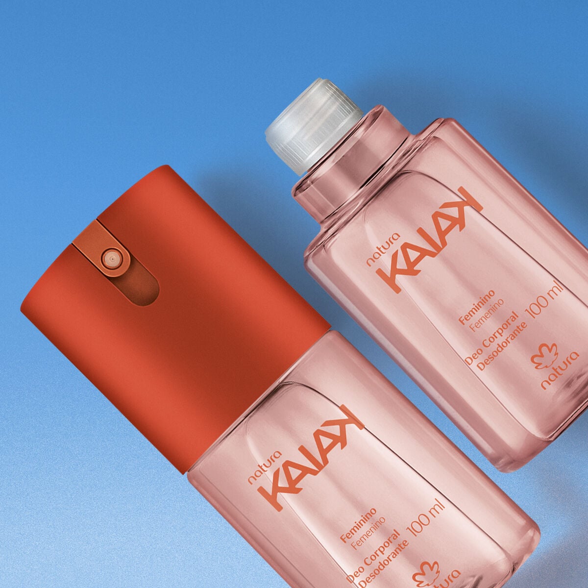Kit Desodorante Corporal Natura Kaiak Feminino com Refil (2 produtos)
