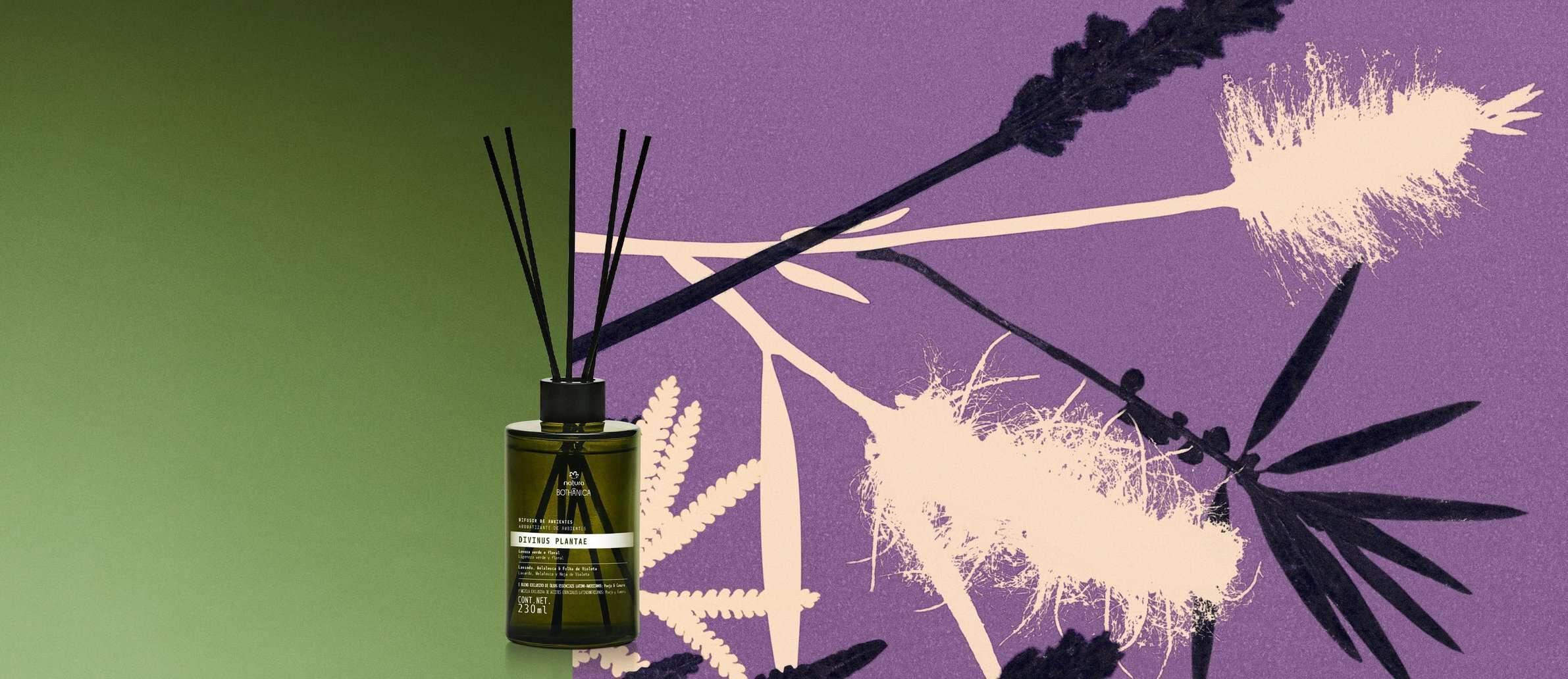 Difusor de Ambiente Natura Bothânica Divinus Plantae